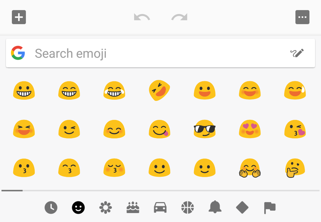 android o emoji